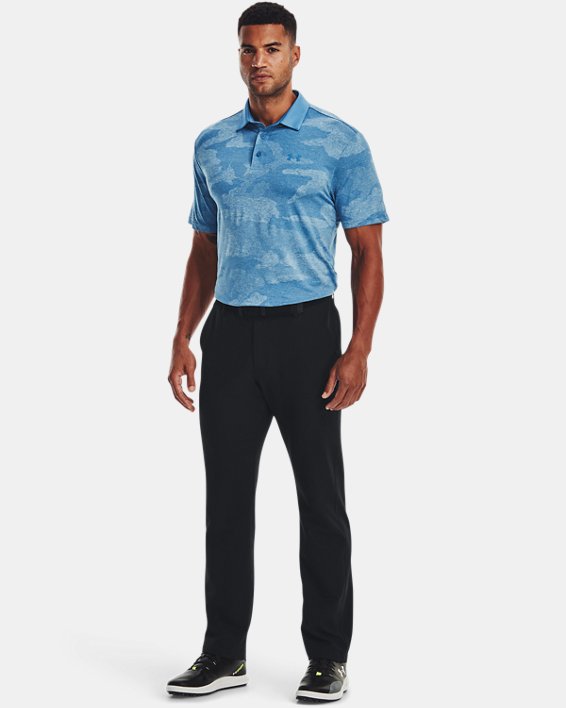 Men's UA Playoff 2.0 Jacquard Polo in Blue image number 2
